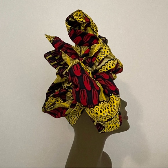 African Print Ankara Headwrap - Picture 3 of 5